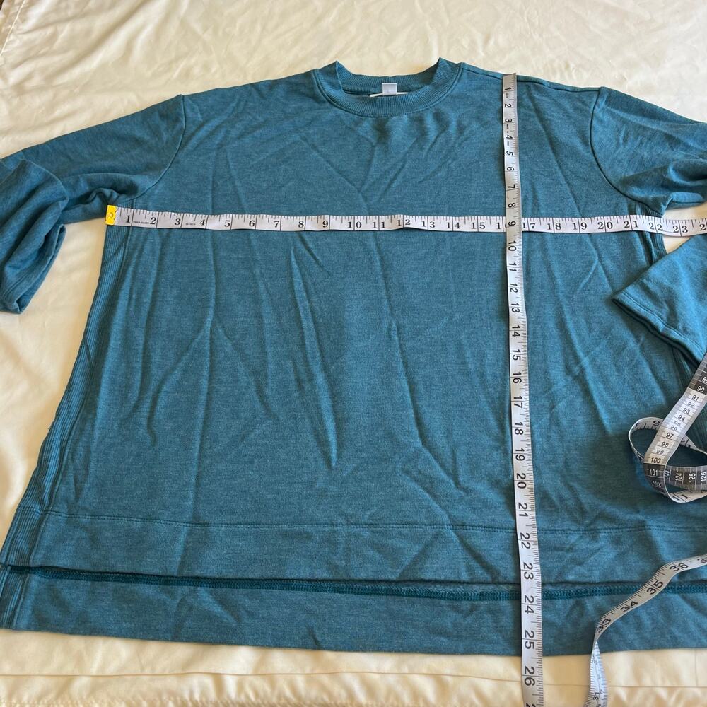 J Jill Soft Modal Long Sleeve Top Sz L Casual Lounge Soft - Picture 8 of 8